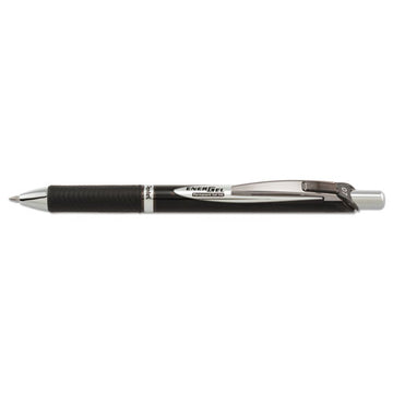 Pentel® Energel Pro Permanent Ink Gel Pen, Retractable, Medium 0.7 Mm, Black Ink, Black Barrel freeshipping - TVN Wholesale
